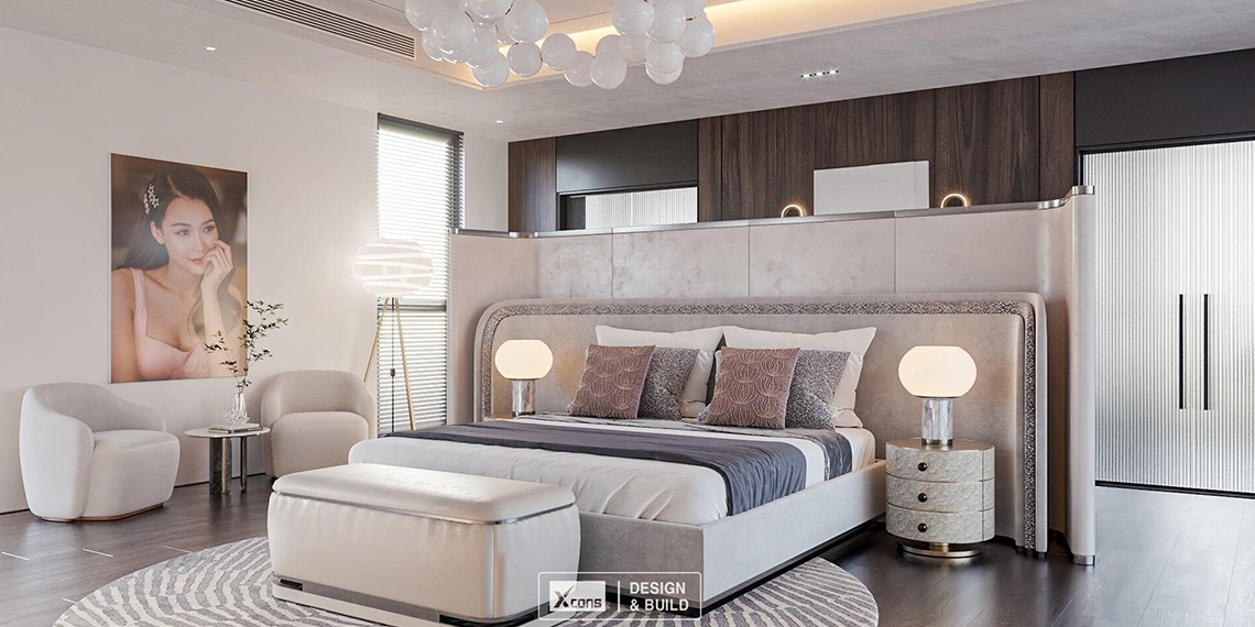 Nội thất, thiết kế sang trọng ( phòng ngủ sam)