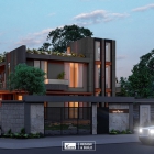 Villa và hồ bơi rộng